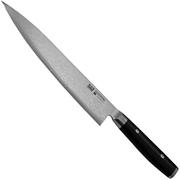 Yaxell Ran 36041, Micarta 69-lagiger Damaststahl Micarta, Kochmesser 24 cm