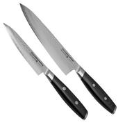Yaxell Tsuchimon 36751, Juego de regalo de 2 piezas: cuchillo de chef y cuchillo universal