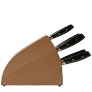 Yaxell Tsuchimon 36796 Juego de cuchillos de 6 piezas con bloque de cuchillos