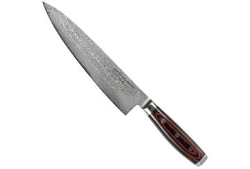 Yaxell Super Gou 37100 coltello da chef acciaio damasco a 161 strati, 20 cm