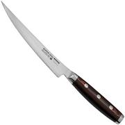 Yaxell Super Gou 37136, Micarta, 161 couches acier de Damas, couteau à désosser 15cm