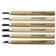 Bild für Yoshiharu KL-6 Maruichi Japanische Holzschnitzmesser, 6er Set im Kunststoffkoffer