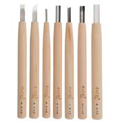 Yoshiharu Mitomoto Woodcarving Knife set YSH-091 Japanese houtsnijmessen, set van 7