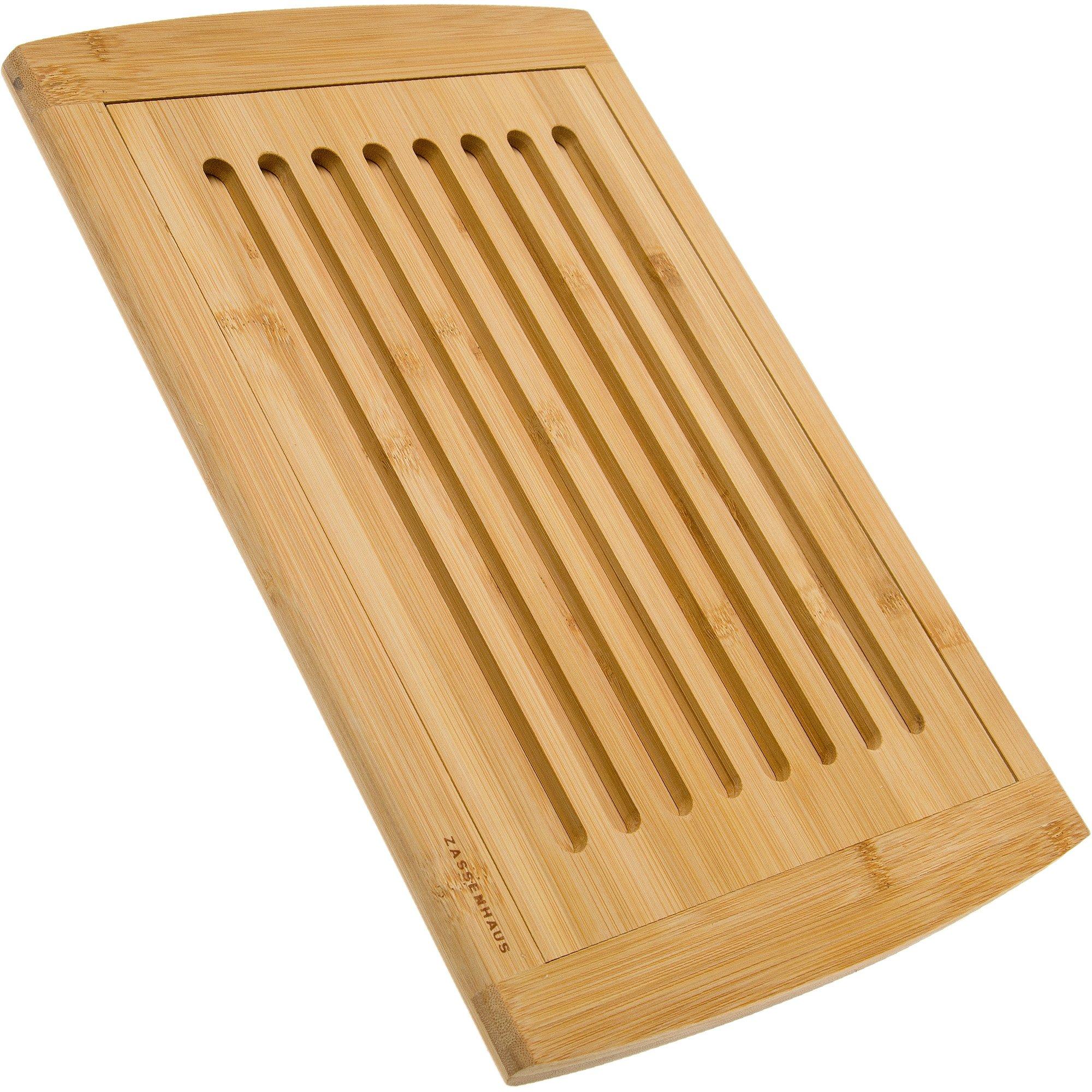 Zassenhaus bread cutting board bamboo 42x28.5x2 cm