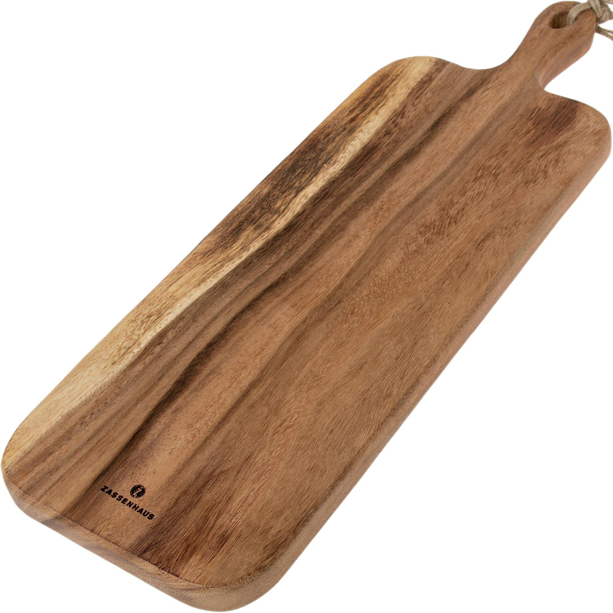 Plat De Présentation En Bois D'acacia – 48 Cm – Ovale – Marron – Paris Prix