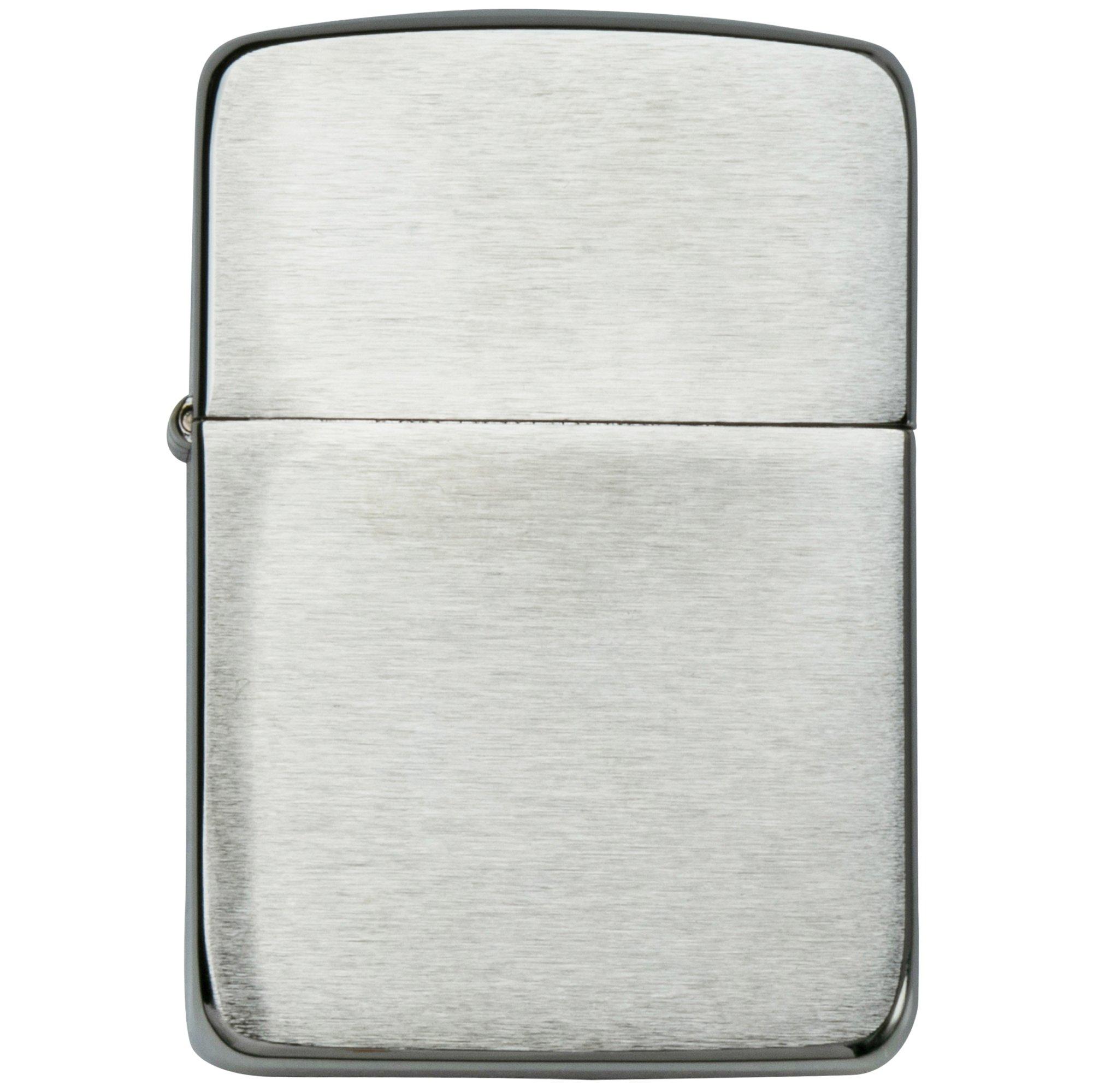 Zippo Classic 204-000243, Brushed Solid Brass, lighter