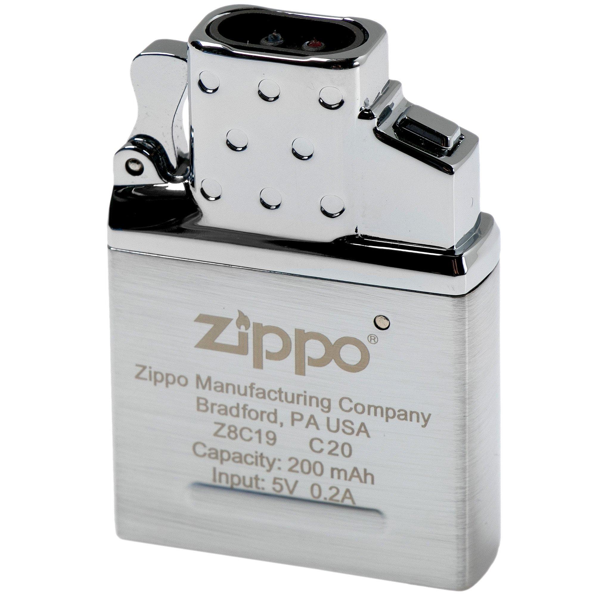 Briquet Zippo mod. 254B Brass brillant essence rechargeable coupe-vent  modèle classique