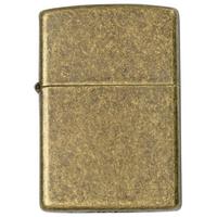 Image for Zippo Flat Bottom Antique Brass 60001567, lighter