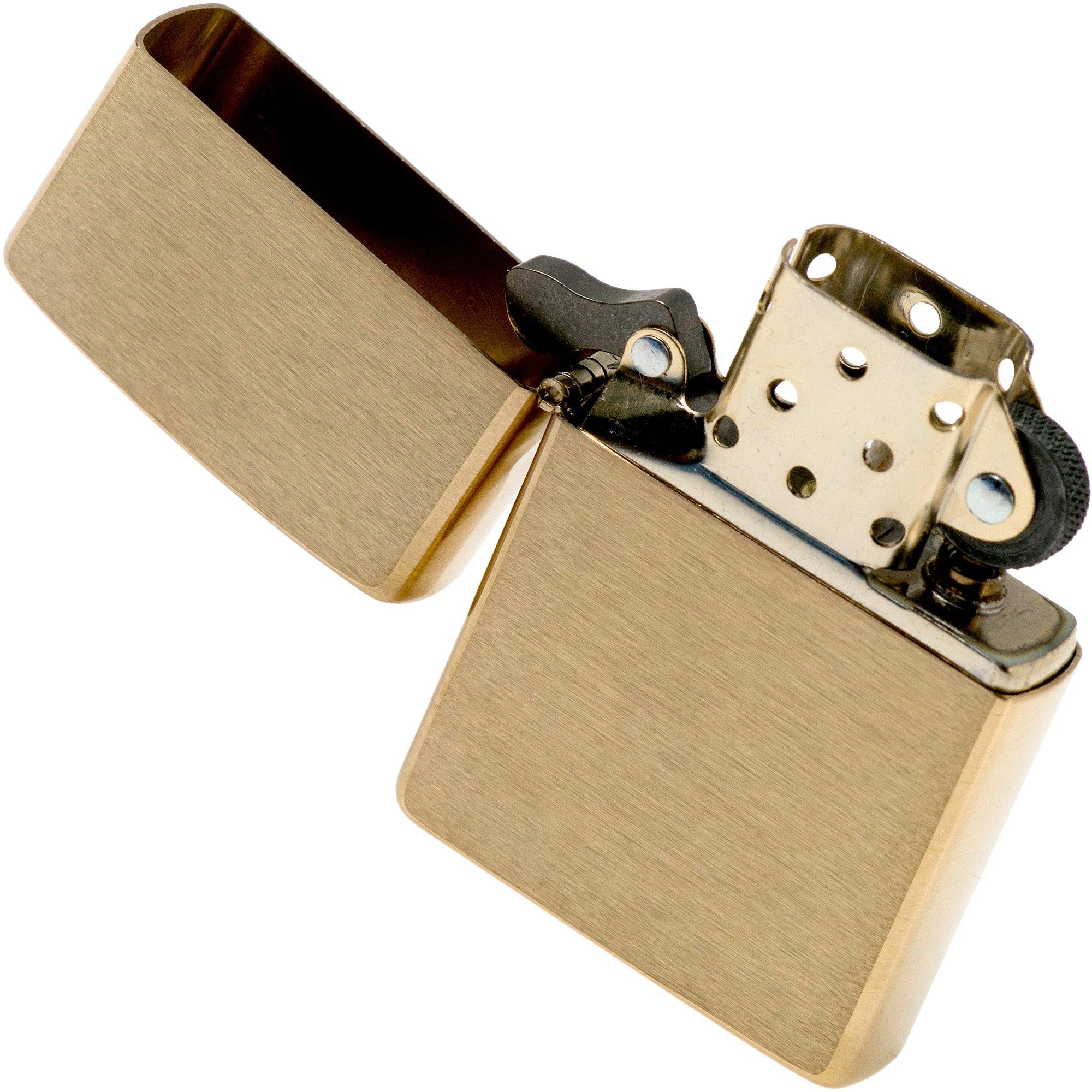 Zapalniczka Zippo Classic 204-000243, Brushed Solid Brass