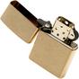 Image for Zippo Classic 204-000243, Brushed Solid Brass, lighter