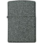 Zippo Iron Stone 60001272 preto branco, isqueiro