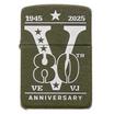 Image for Zippo Victory 80th Anniversary 46949 Green Crackle, lighter