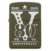 Image for Zippo Victory 80th Anniversary 46949 Green Crackle, lighter
