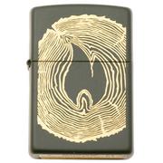 Afbeelding voor Zippo Wood Ring Design Matte 48959-000002, aansteker