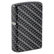 Zippo Premium Carbon Fiber Design 49356-000003, schwarz matt, Feuerzeug