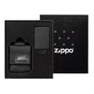 Zippo Tactical Black Pouch and Black Crackle Windproof 49402-000002, conjunto de oferta de isqueiro