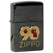Zippo Commemorative Design 90th Anniversary 60006189 nero, accendino