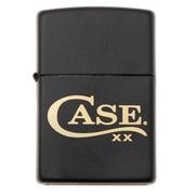 Case Knives Zippo 52478 Negro Mate Logo Case encendedor