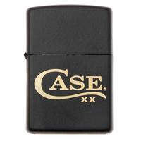 Afbeelding voor Case Knives Zippo 52478 Matte Black, Case Logo aansteker