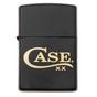 Image for Case Knives Zippo 52478 Matte Black, Case Logo lighter