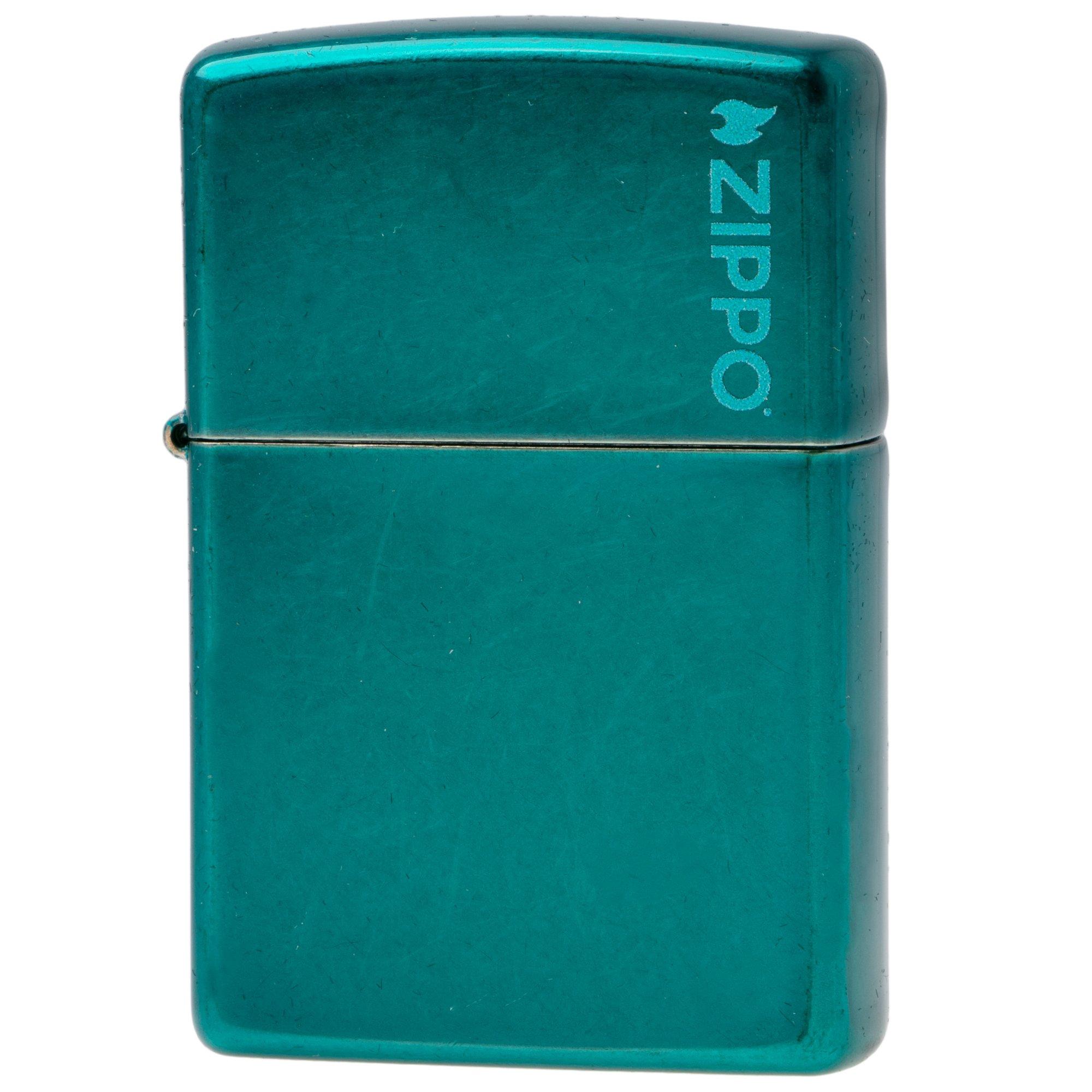 Zippo Candy Teal with Zippo Logo 60007678, aansteker