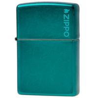 Afbeelding voor Zippo Candy Teal with Zippo Logo 60007678, aansteker