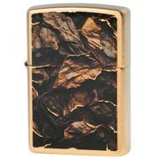 Afbeelding voor Zippo Pattern Design, Brushed Brass 60007688, aansteker