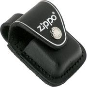 Zippo Lighter Pouch With Loop LPLBK-000001, preto, estojo com presilha para cinto