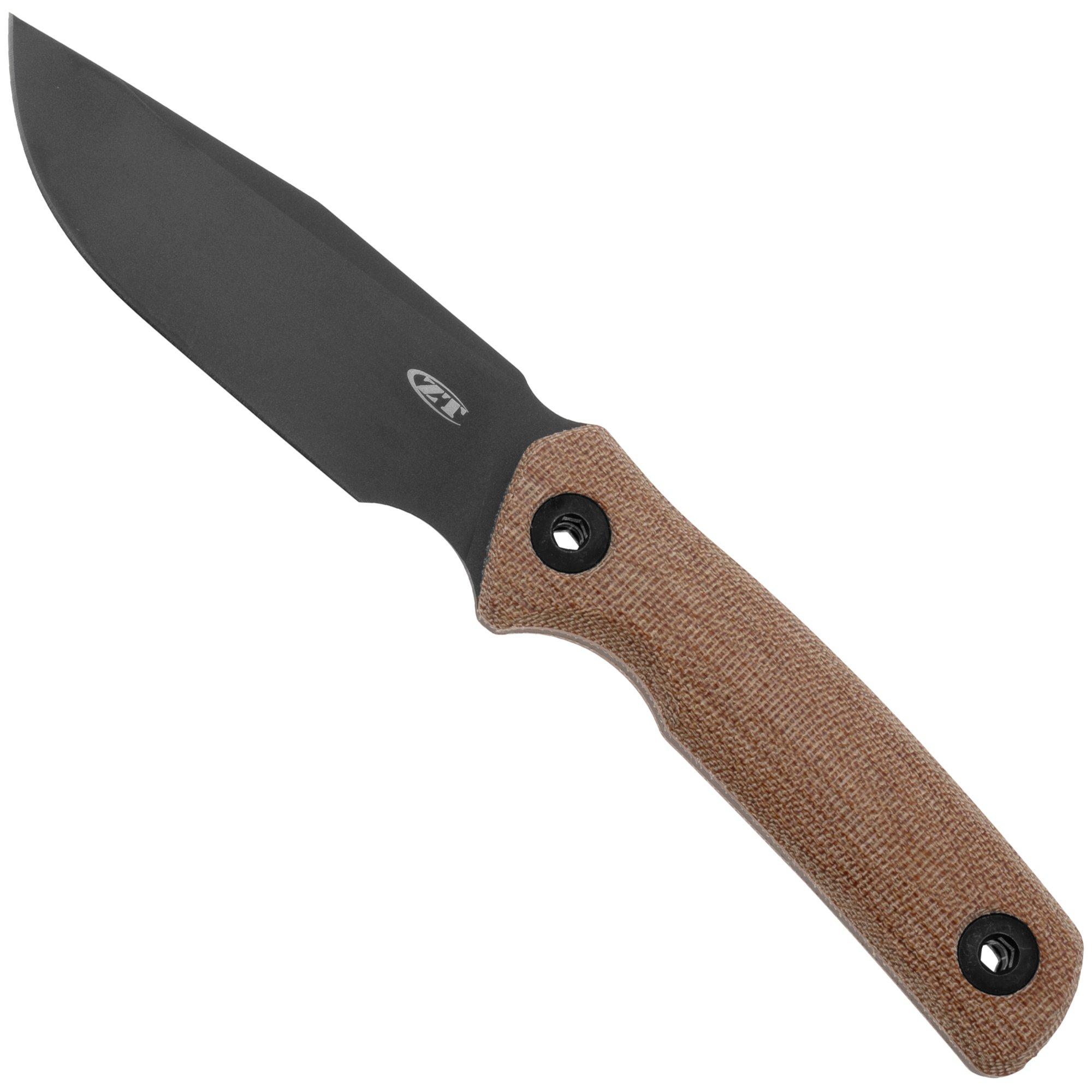 Zero Tolerance ZT0004 Cerakote CPM Cru-Wear, Micarta Fahrtenmesser