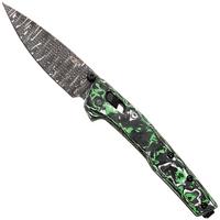 Bild für Zero Tolerance 0117VFGW Vegas Forge Damascus, Green White Carbon Fiber Taschenmesser