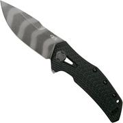 Zero Tolerance 0308BLKTS Black, Tiger Stripe pocket knife
