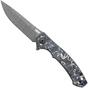 Obraz dla Nóż składany Zero Tolerance 0450MMC Vegas Forge Damascus, Marble Carbon Fiber, Limited Edition