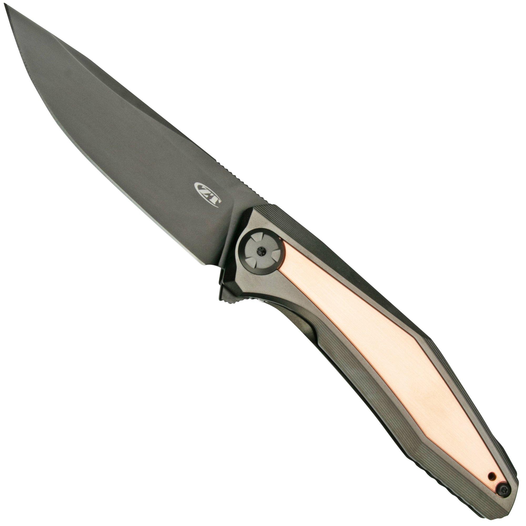 Zero Tolerance 0470S110V Black DLC, Copper Factory Special Edition