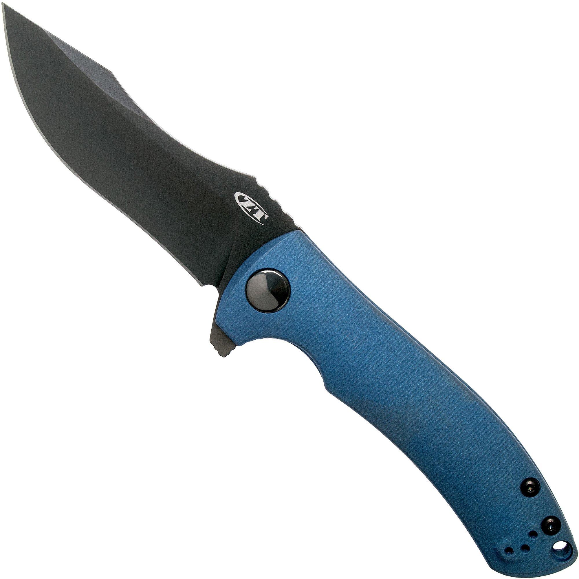 Zero Tolerance 0920BLUBLK Blue Black Sprint Run pocket knife, Les