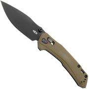 Zero Tolerance 0203, Black Cerakote CPM M4, OD-Green G10 zakmes, ZT Originals design