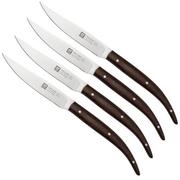 Zwilling Steak 39161, juego de 4 cuchillos para carne, palisandro