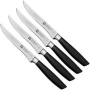 Zwilling All Star 1022589, 4-delige steakmessenset, zwart