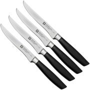 Zwilling All Star 1022591, set di coltelli da bistecca a 4-pz, argento