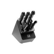 Zwilling Gourmet SharpBlock, bloque de cuchillos de 7 piezas, gris