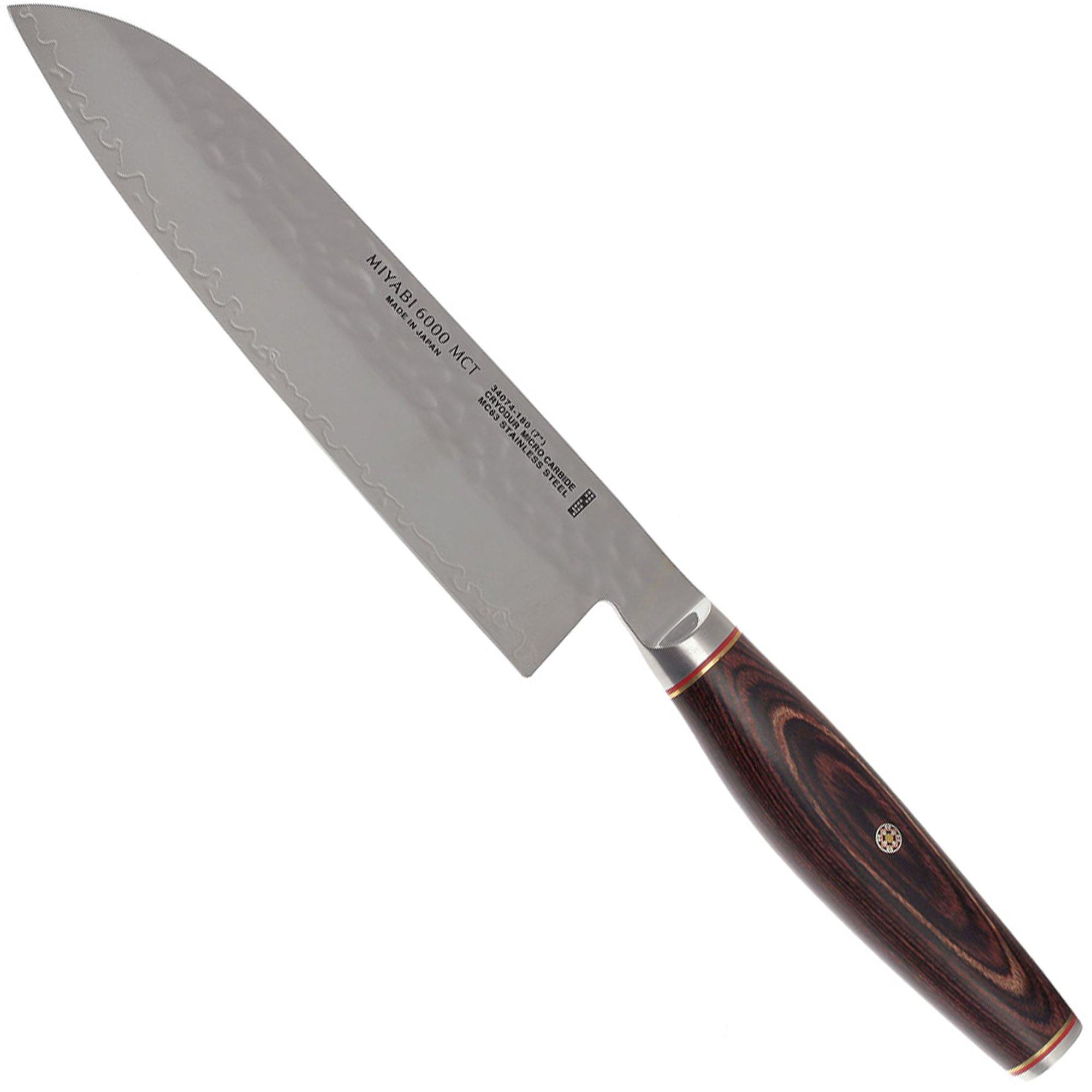 Couteau japonais Santoku alvéolé 18 cm Kai Shun Classic acier forgé damas  couteau polyvalent fabriqué au Japon - Tom Press