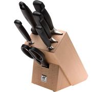 Zwilling Four Star 6-pc knife block, 35066-000