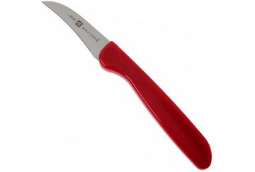 Zwilling J.A. Henckels cuchillo curvo rojo