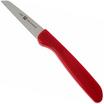 Zwilling J.A. Henckels coltello per sbucciare rosso 6,5 cm, lama dritta