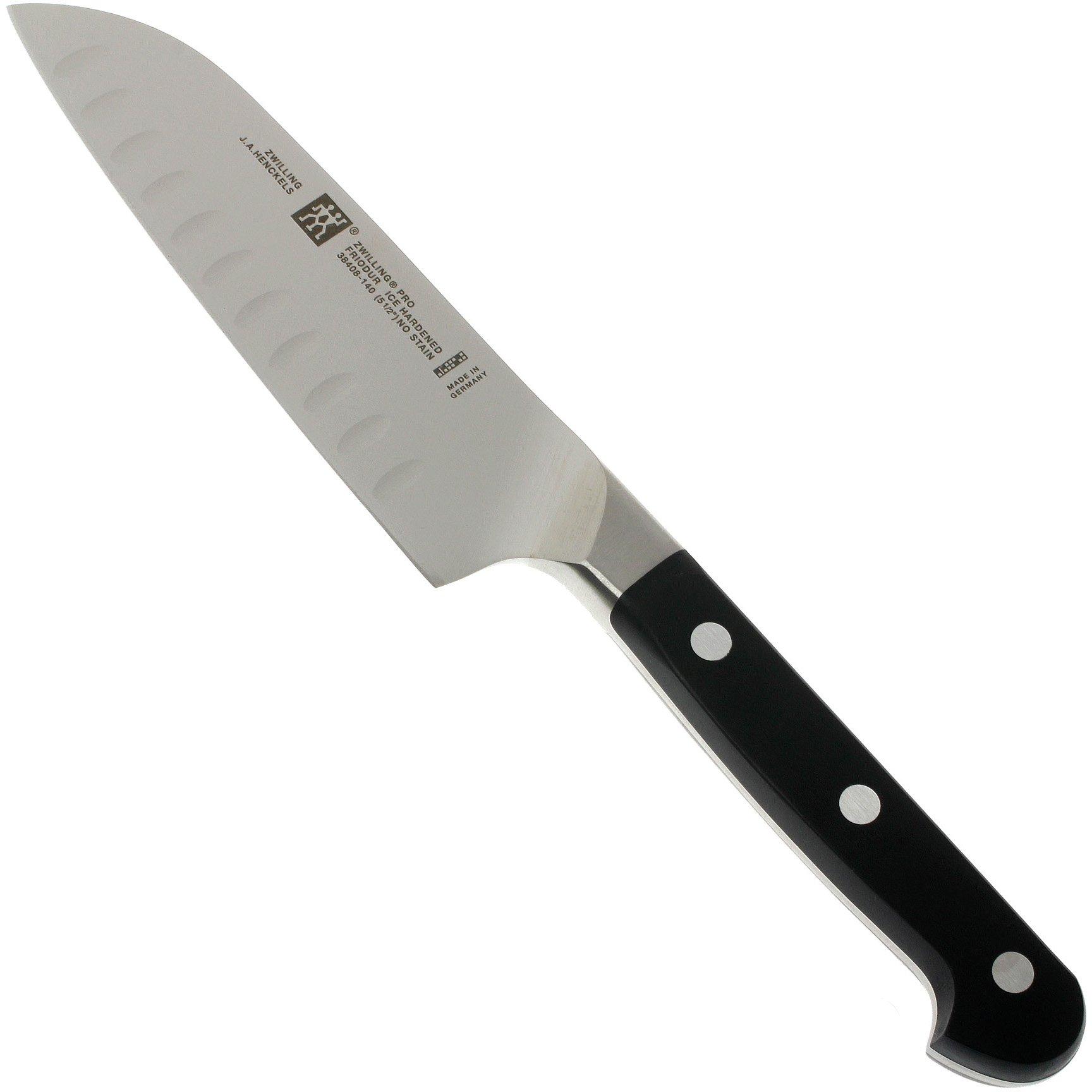 Zwilling 38408-141 Pro cuchillo santoku con borde granton