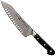 Zwilling Pro faca santoku com fio oco, 38418-181-0