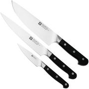 Zwilling 38430-007 Pro juego de cuchillos, 3 piezas